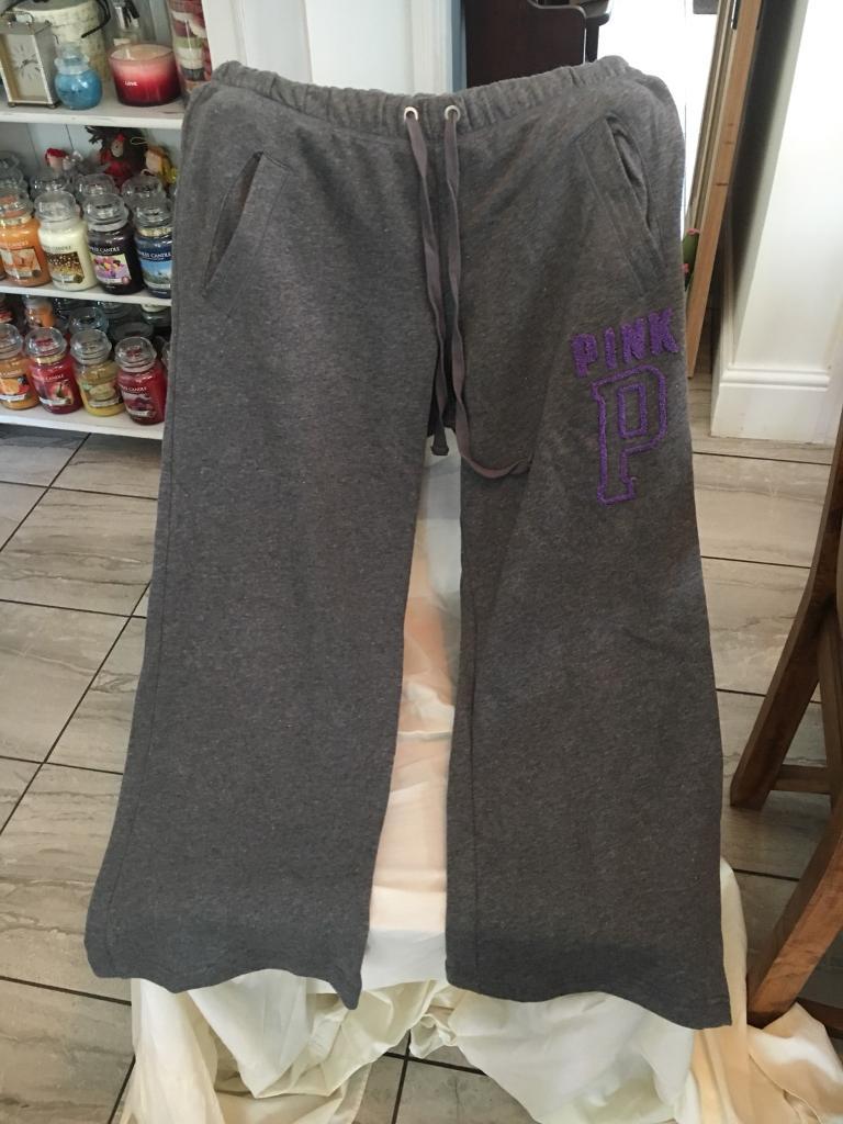 victoria secret pink tracksuit bottoms